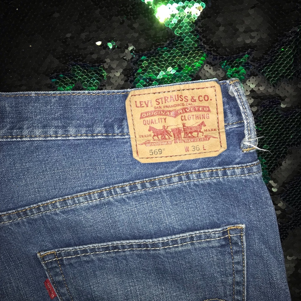 Levi’s 569 blue jean shorts sz.36